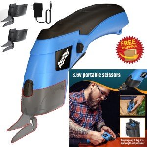 Cordless Electric Scissors for Fabric and More