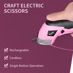 Cordless Electric Scissors - Rechargeable Cutting Shears