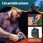 Cordless Electric Scissors for Fabric and More