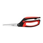 LIVINGO 10" Heavy Duty Spring Action Fabric Scissors
