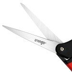 LIVINGO 10" Heavy Duty Spring Action Fabric Scissors