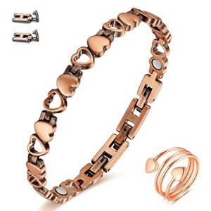 Women’s Ultra Strength Copper Bracelet & Ring Set