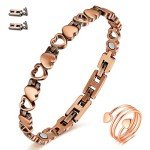 Women’s Ultra Strength Copper Bracelet & Ring Set