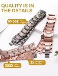 Men's 3X Strength Copper Magnetic Bracelet