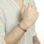 Adjustable Copper Magnet Bracelet for Men and Women