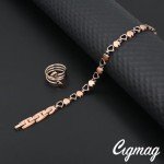 Women’s Ultra Strength Copper Bracelet & Ring Set