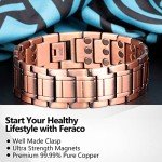 Men's 3X Strength Copper Magnetic Bracelet