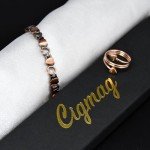 Women’s Ultra Strength Copper Bracelet & Ring Set