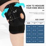 Plus Size Knee Brace for Stable Support