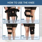 Plus Size Knee Brace for Stable Support