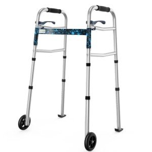 OasisSpace Compact Folding Walker for Seniors