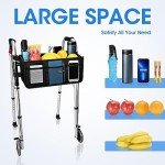 Foldable Walker Storage Bag with Cup Holder