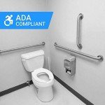 Prestige Grab Bar Set for Restrooms - ADA Compliant
