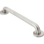 16-Inch Stainless Steel Bathroom Grab Bar
