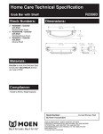 Moen 16-Inch Brushed Nickel Safety Grab Bar
