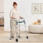 OasisSpace Compact Folding Walker for Seniors
