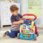 VTech Sit-To-Stand Walker for Kids, Blue