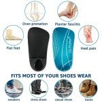 3/4 Orthotic Insoles for Foot Pain Relief