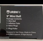 9-Inch URBNFit Mini Exercise Ball for Therapy