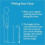 Adjustable Folding Cane for Comfort and Mobility