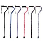 Adjustable Black Walking Cane with Cushioned Handle