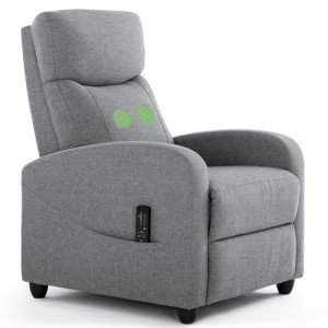 Massage Recliner Chair with Lumbar Support for Comfort