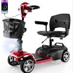 Folding Electric Mobility Scooter for Easy Travel