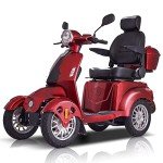 Heavy Duty 4-Wheel Electric Mobility Scooter