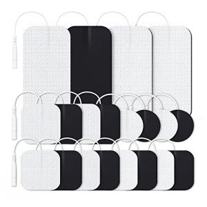 AUVON TENS Unit Replacement Pads - 20 Pack Set