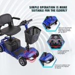 Lightweight Electric Mobility Scooter for Seniors