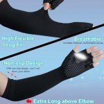 Copper Compression Gloves for Arthritis Relief - Medium