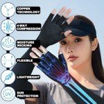 Copper Compression Arthritis Gloves for Pain Relief