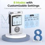 AUVON Rechargeable TENS Unit for Pain Relief