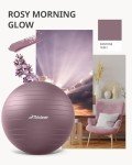 Trideer Anti-Burst Yoga Ball for Stability & Therapy