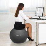 Trideer Yoga Ball for Fitness and Therapy