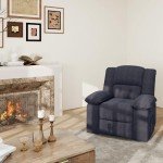 FLEXISPOT Massage Rocker Recliner Chair - Gray