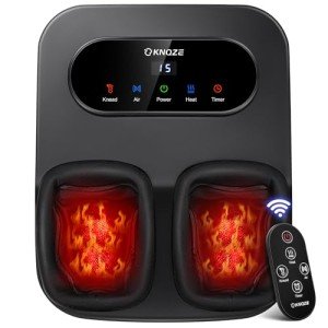Heated Shiatsu Foot Massager With Remote Control
