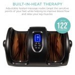 Heated Shiatsu Foot Massager for Pain Relief