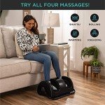 Heated Shiatsu Foot Massager for Pain Relief