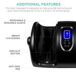 Heated Shiatsu Foot Massager for Pain Relief
