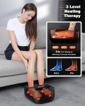 Heated Shiatsu Foot Massager With Remote Control