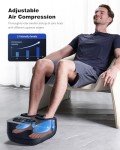 Heated Shiatsu Foot Massager With Remote Control