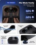 Heated Shiatsu Foot Massager With Remote Control