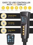 Leg Massager with Heat and Compression for Pain Relief