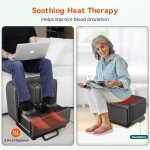 Snailax Shiatsu Foot Massager with Heat and Massage