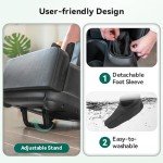 Snailax Shiatsu Foot Massager with Heat and Massage