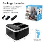 Comfier Shiatsu Foot Massager with Heat & Remote