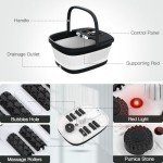 HOSPAN Heated Collapsible Foot Spa with Massage