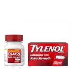 Tylenol Extra Strength Caplets for Pain Relief