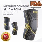 Knee Sleeve Compression Brace for Arthritis Relief